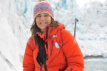 Bernice Notenboom, poolreiziger en klimaatjournaliste. Bernice Notenboom, poolreiziger en klimaatjournaliste.