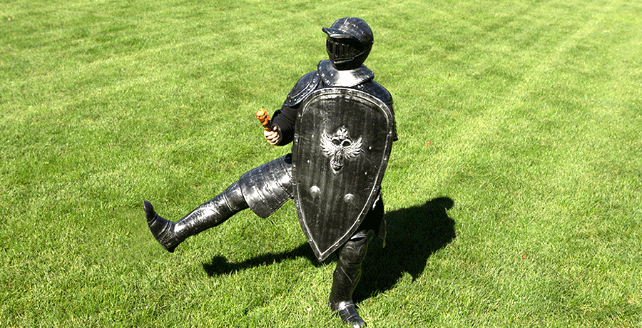 Knight dancing