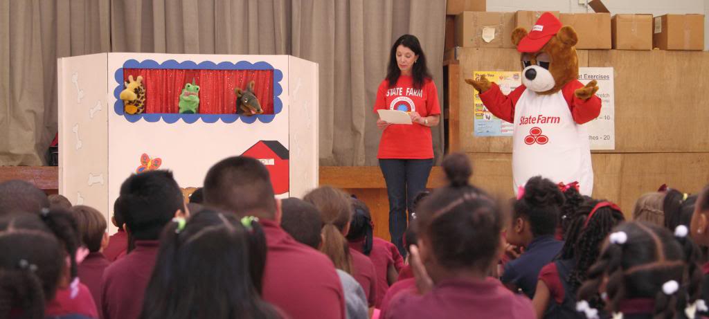 Kids with GNB and Puppets