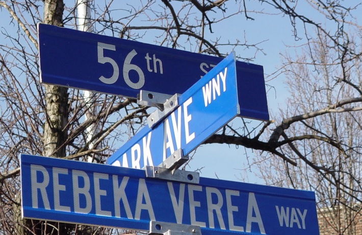 Rebeka Verea Way is a reminder to drive safe, to prevent distracted driving and create a safer community.