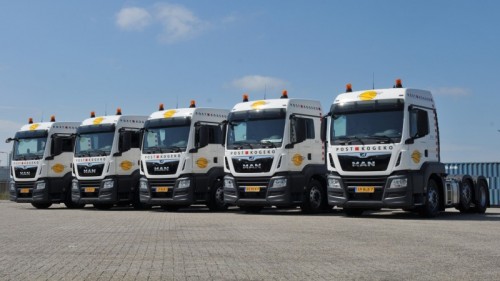 Vijftien nieuwe MAN-trucks voor Post-Kogeko