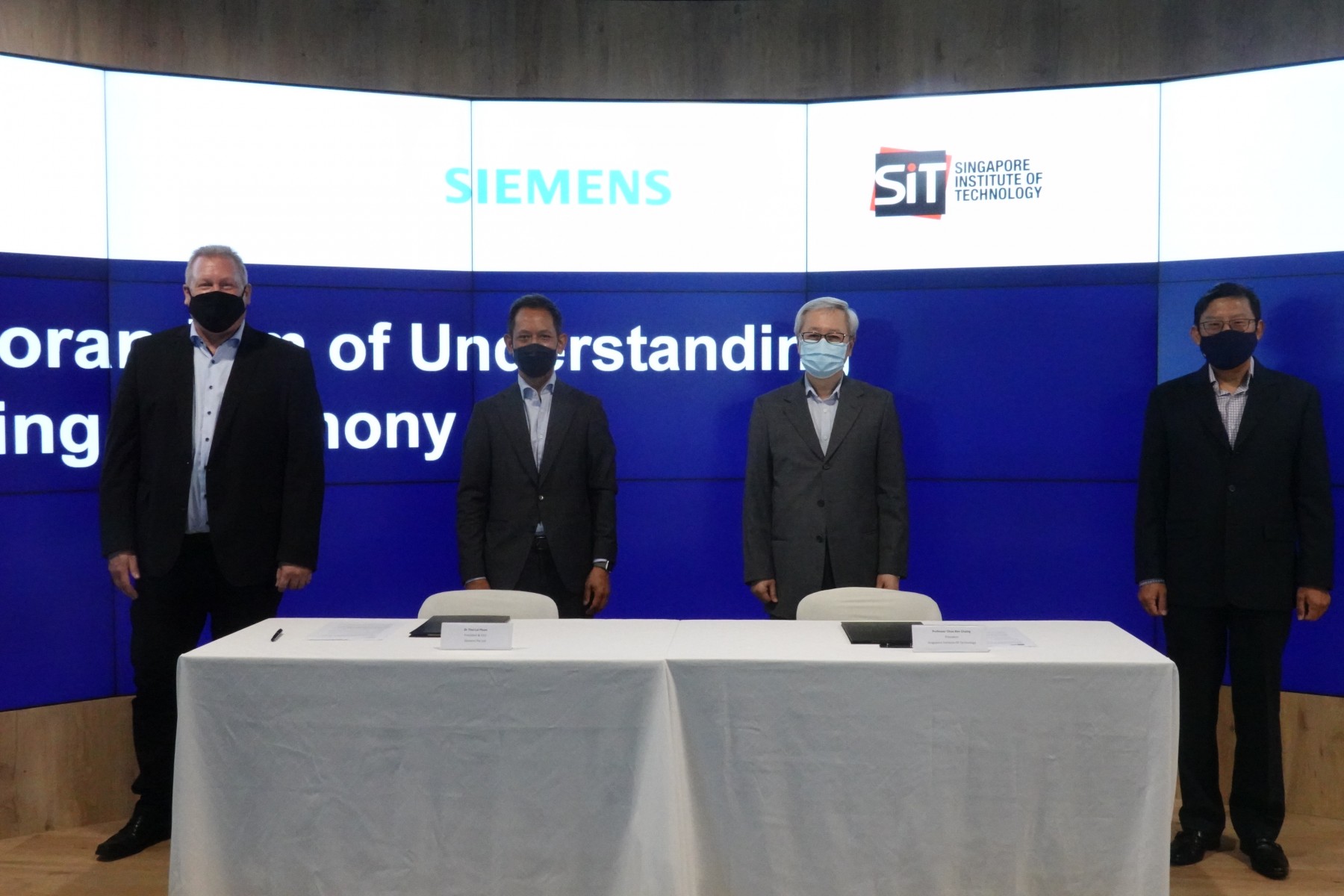Siemens-SIT MOU signing - Siemens-SIT MOU signing