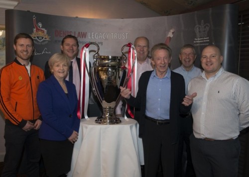 ACC-0183PP - 22/11/18 L-R Simon Wood Cruyff Foundation, Councillor Jenny laing, Councillor Douglas lumsden, Graham Thom, Denis law, Chairman of the Denis Law Trust-David Suttie , Mark Williams Chief operating officer STREET SPORT- The preferred location for Aberdeen’s second Cruyff Court has been announced – with Tullos in line to benefit from the £300,000 community facility.Aberdeen City Council, the Denis Law Legacy Trust and the Cruyff Foundation are working partnership to lead the project.The Cruyff Foundation today (24 November) announced a £50,000 funding award for the project, adding to the £250,000 set aside in the Council’s capital plan.Cruyff Court Denis Law, delivered by the same partners, became the first facility of its type in Scotland when it was opened in 2017 and plans for the second site have taken a significant step forward.There are more than 240 Cruyff Courts in more than 20 countries worldwide, offering young people a modern and safe space to play, designed to encourage participation in a range of sports and also a place where they learn about respect, responsibility, and integrationThe Denis Law Legacy Trust spearheaded the introduction of the concept to the North-east with support from the Foundation and Council. Aberdeen’s first Cruyff Court, on Catherine Street, has been hugely popular and includes sessions delivered as part of the Trust’s award-winning Streetsport programme. ACC-0183PP