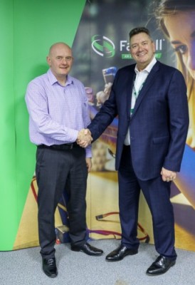 Simon Meadmore, Global Head of IP&E, Farnell and Steve Land, Relationship Development Manager, Festo Simon Meadmore, Global Head of IP&E, Farnell and Steve Land, Relationship Development Manager, Festo