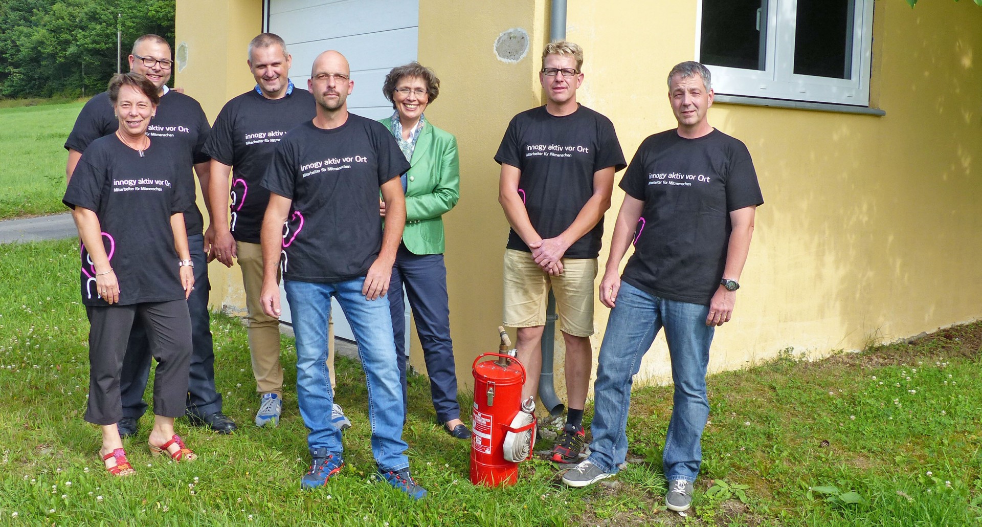 Feuerwehrhaus in Langscheid energetisch saniert Feuerwehrhaus in Langscheid energetisch saniert