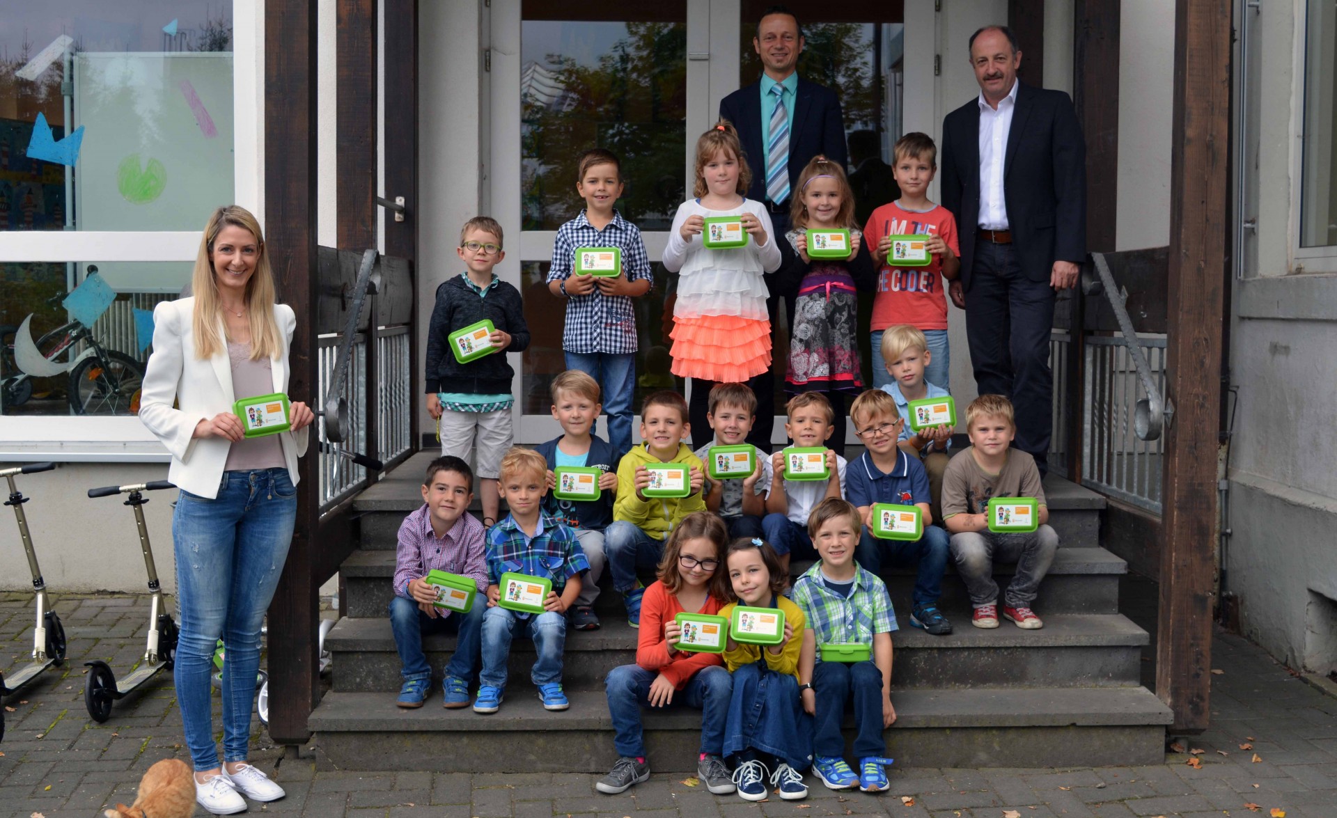 Erstklässler in Gusenburg erhalten zur Einschulung Überraschung von innogy Erstklässler in Gusenburg erhalten zur Einschulung Überraschung von innogy