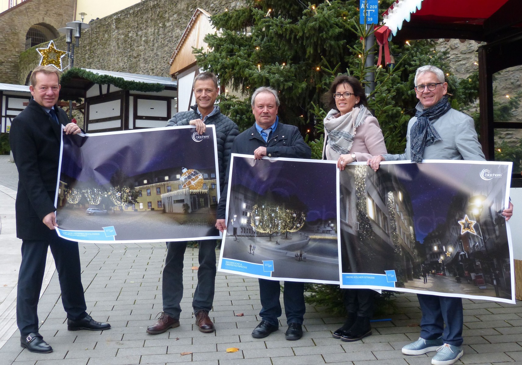 Neue Winterbeleuchtung in der Siegener Innenstadt Neue Winterbeleuchtung in der Siegener Innenstadt