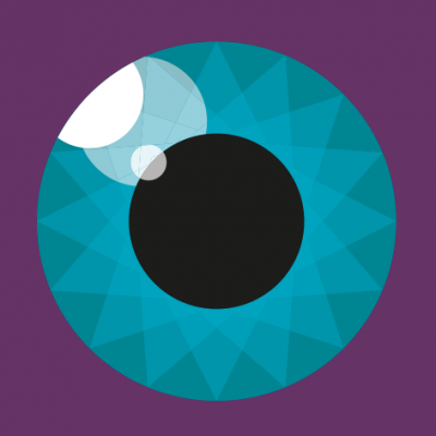 oog met fontys paars - oog met fontys paars