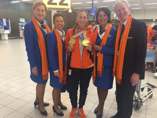 Arrival Paralympic Athletes