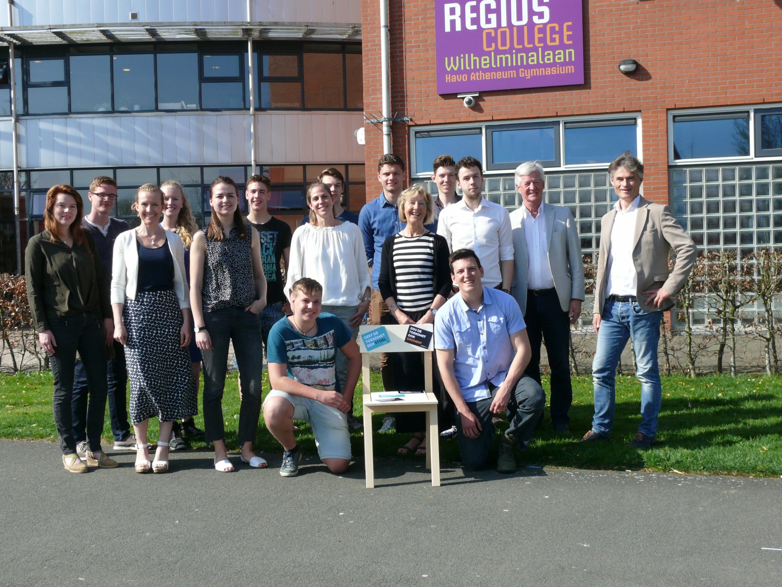 Duurzaamheidspodium Schagen met studenten Business Studies Alkmaar Duurzaamheidspodium Schagen met studenten Business Studies Alkmaar