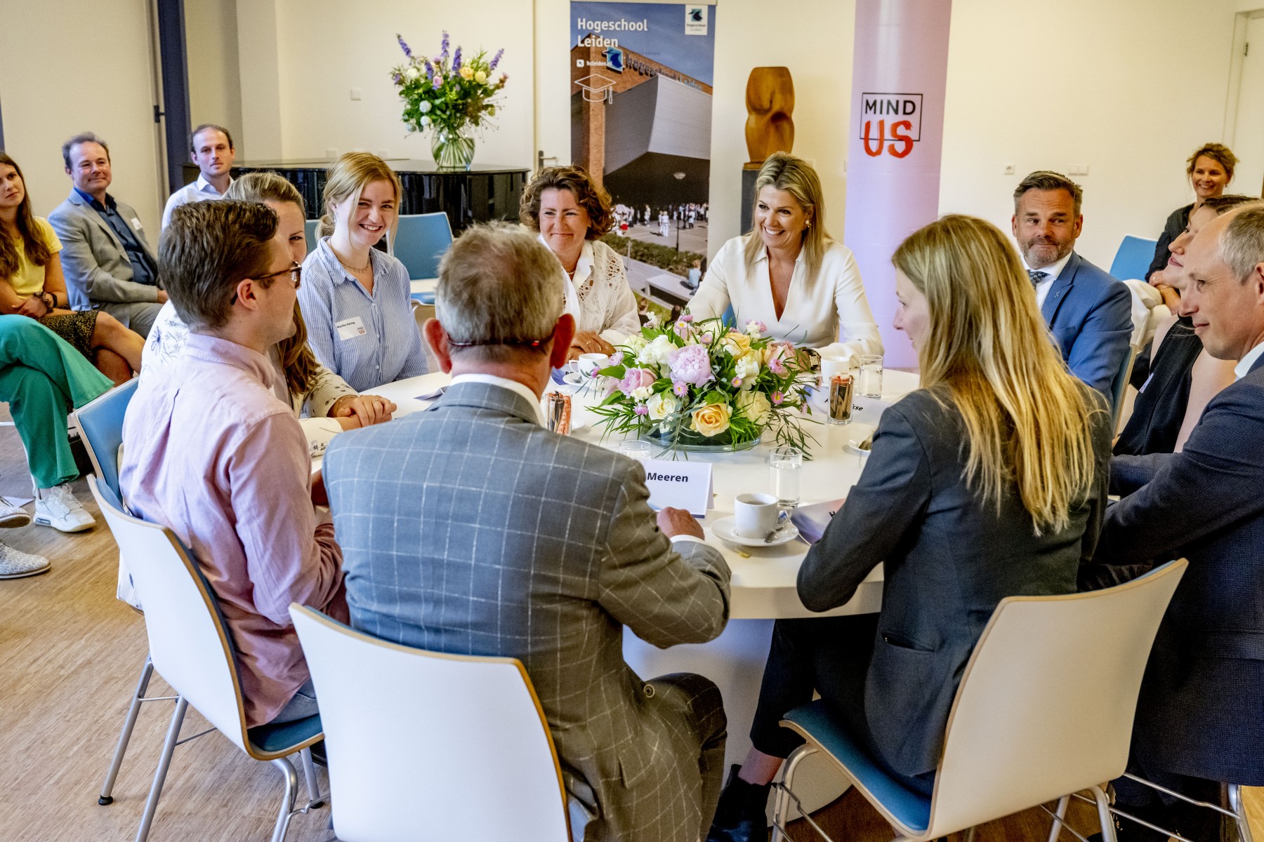 In gesprek met Koningin Máxima over studentenwelzijn - Robin Utrecht In gesprek met Koningin Máxima over studentenwelzijn