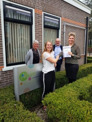 Lenneke Wisman (midden) - Pabo Lenneke Wisman (midden)