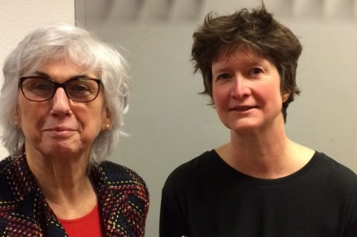 Medeauteurs Etje Heijdanus en Anouk van Nunen - Boekpresentatie 'Spelend leren en ontdekken' Medeauteurs Etje Heijdanus en Anouk van Nunen
