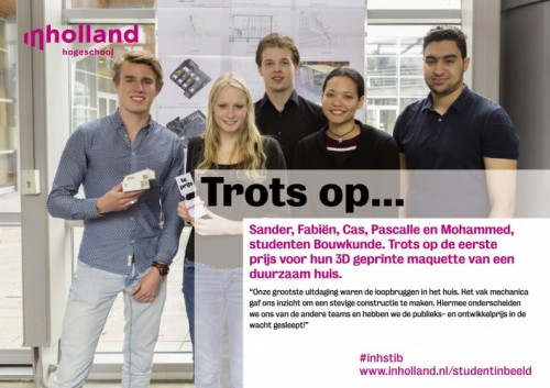 Bouwkundestudenten - Trots op Bouwkundestudenten