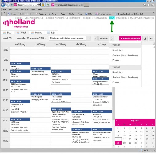 MyTimetables
