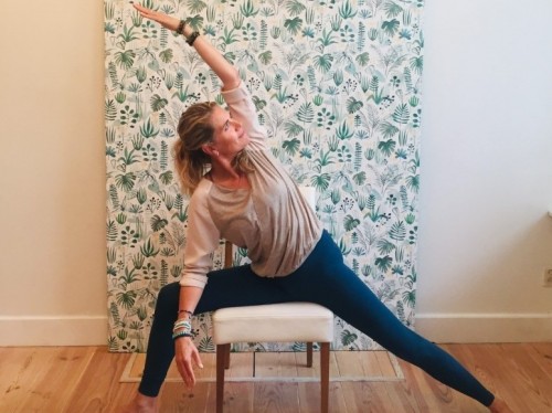 Stoelyoga docent Saskia - Stoelyoga docent Saskia