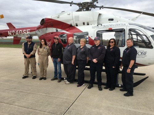 Ryon Richardson w/OSF Life Flight Ryon Richardson w/OSF Life Flight