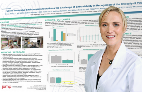 Teresa Reich with Poster Presentation - Teresa Reich with Poster Presentation