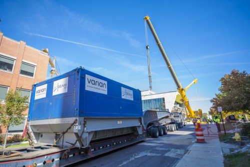 Varian box on trailer (JC) Varian box on trailer (JC)