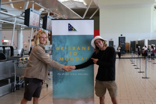 Solomon Airlines inaugural BNE to Apia - Solomon Airlines inaugural BNE to Apia