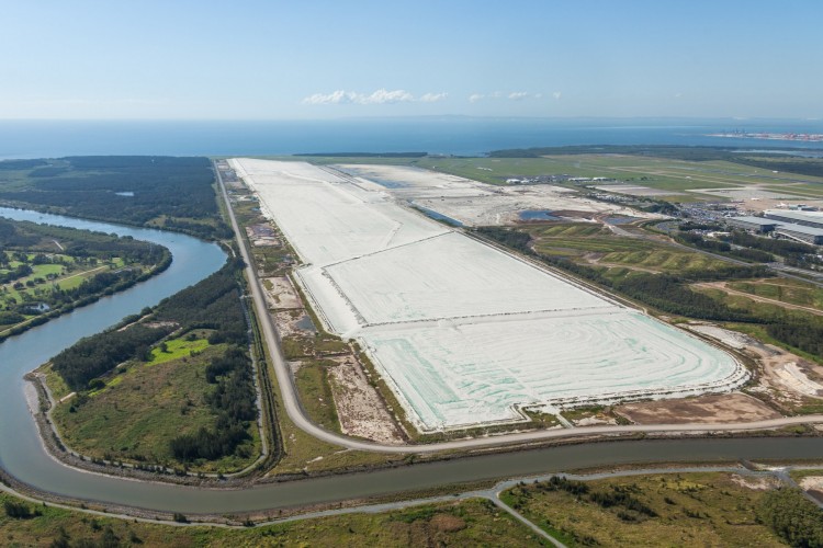 Brisbane's new runway looking to Moreton Bay