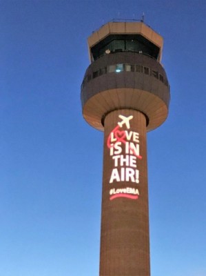 EMA's air traffic control tower