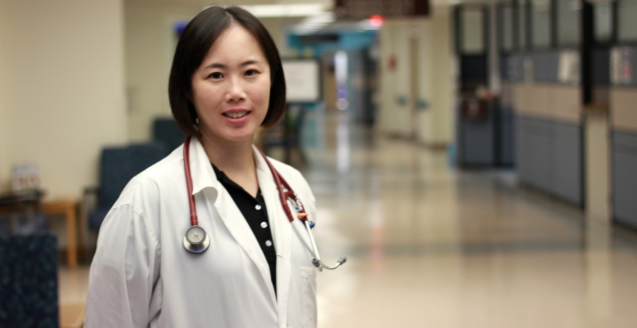 Oncologist Karen Chu led a U of A study of thyroid cancer patients that showed those with two key features of the cancer were much more likely to be disease-free after five years if they were treated with high-dose radioactive iodine. Chu says steps are already being taken to change clinical practice in Alberta based on the results. (Photo: Faculty of Medicine & Dentistry) Oncologist Karen Chu led a U of A study of thyroid cancer patients that showed those with two key features of the cancer were much more likely to be disease-free after five years if they were treated with high-dose radioactive iodine. Chu says steps are already being taken to change clinical practice in Alberta based on the results. (Photo: Faculty of Medicine & Dentistry)
