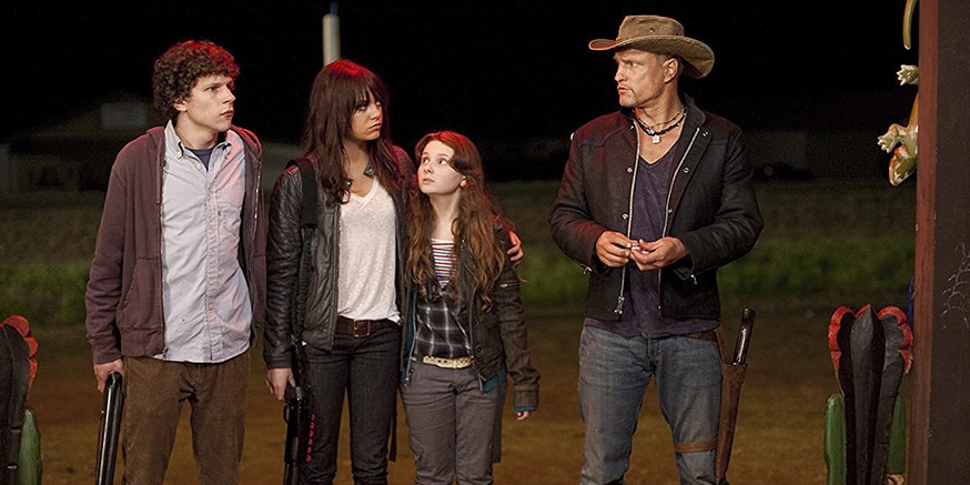 Popular films like the classic "Living Dead" trilogy and "Zombieland" (pictured) mirror the threat in people’s minds as we deal with barren streets and fear-mongering amid the COVID-19 pandemic, says a U of A professor who teaches a course on how zombies are used metaphorically in society. (Photo: IMDB) Popular films like the classic "Living Dead" trilogy and "Zombieland" (pictured) mirror the threat in people’s minds as we deal with barren streets and fear-mongering amid the COVID-19 pandemic, says a U of A professor who teaches a course on how zombies are used metaphorically in society. (Photo: IMDB)