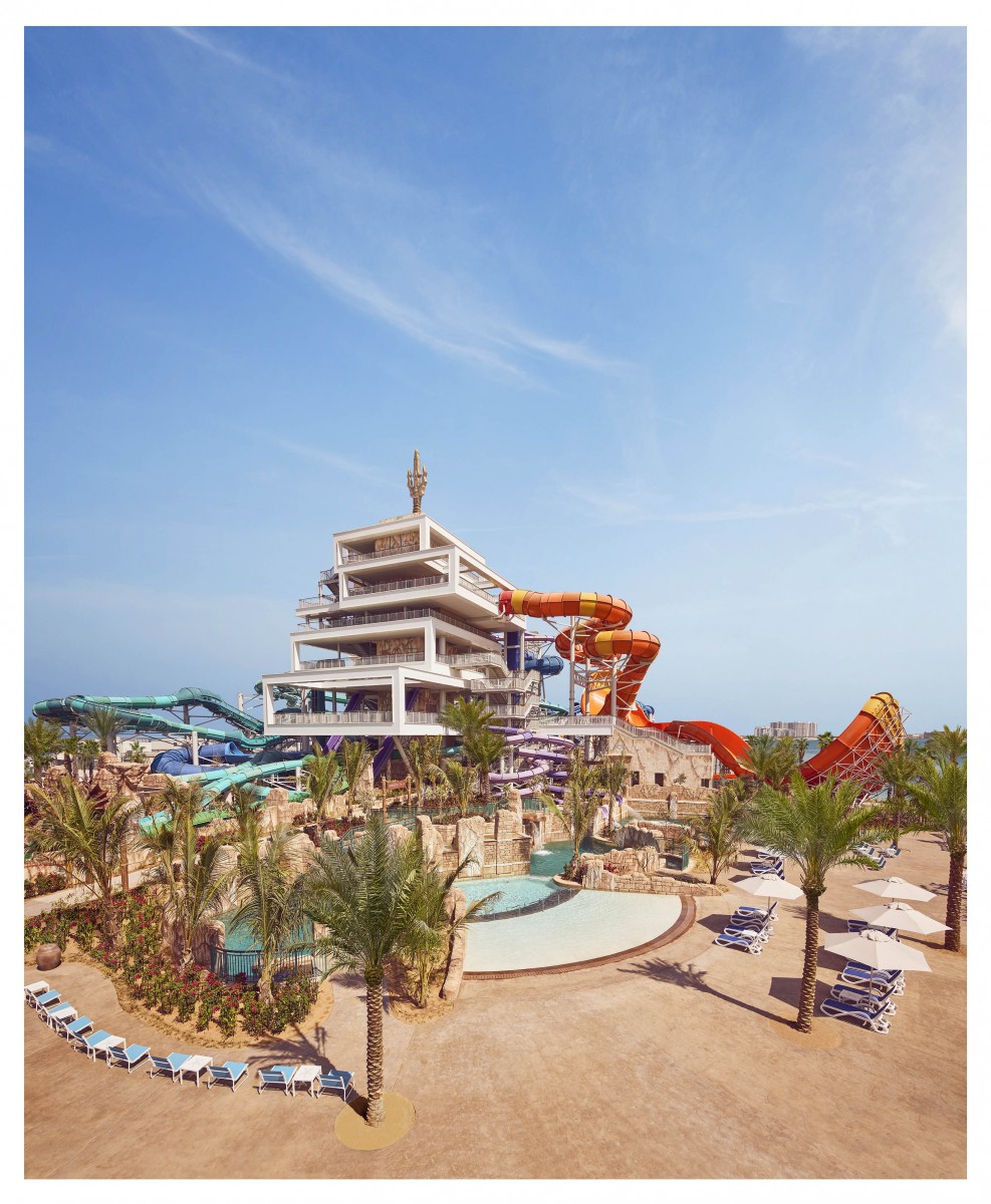 Aquaventure Waterpark_Trident Tower_Hero Tower. - Aquaventure Waterpark_Trident Tower_Hero Tower. Aquaventure Waterpark_Trident Tower_Hero Tower.