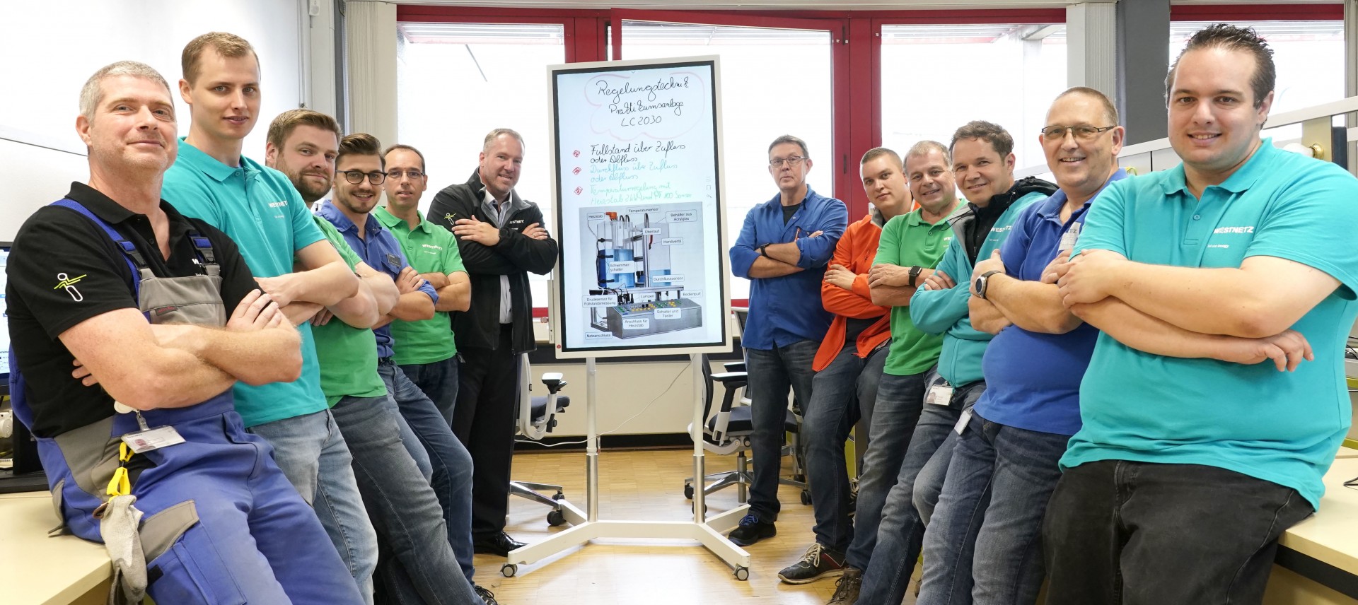 Westnetz-Ausbildung in Niederzier via Tablet und Notebook Westnetz-Ausbildung in Niederzier via Tablet und Notebook
