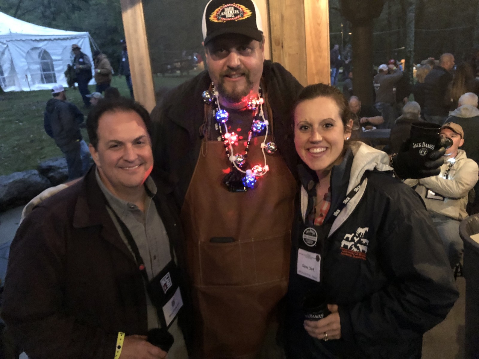 Rick Tramonto, 'Big' Jim Stancil, and Diana Clark Rick Tramonto, 'Big' Jim Stancil, and Diana Clark