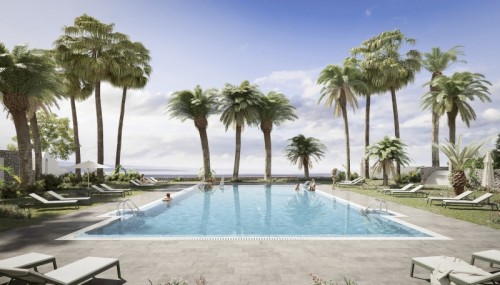 Swimming pool at OCÉANO (rendering)