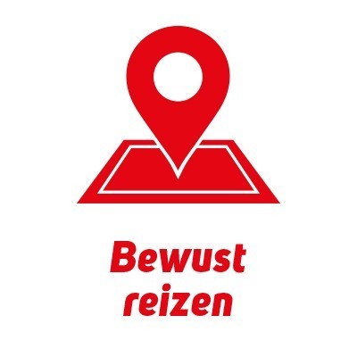 Bewust reizen - We helpen onze klanten om bewuste keuzes te maken door ze van betrouwbare en interessante informatie te voorzien. Voorlichting, communicatie en campagnes vallen onder deze pijler. Bewust reizen