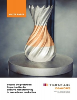 47159_AMICWhitePaper_v7 FINAL-ua_Page_01 - Mohawk College’s Additive Manufacturing Innovation Centre (AMIC) has released a white paper that will help Candian manufacturing discover when additive manufacturing makes sense for low-volume production- and when it doesn't. 47159_AMICWhitePaper_v7 FINAL-ua_Page_01