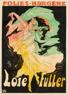 Jules Chéret, Folies-Bergère: Loïe Fuller, 1897 - Photo by John R. Glembin Jules Chéret, Folies-Bergère: Loïe Fuller, 1897