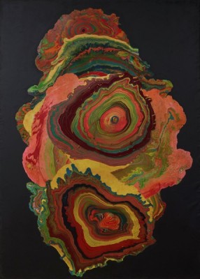 Shozo Shimamoto, Untitled - Whirlpool, 1965 - Shozo Shimamoto, Untitled - Whirlpool, 1965, oil on canvas, The Rachofsky Collection and the Dallas Museum of Art through the TWO x TWO for AIDS and Art Fund, 2012.1.3, © Shozo Shimamoto Association. Naples Shozo Shimamoto, Untitled - Whirlpool, 1965