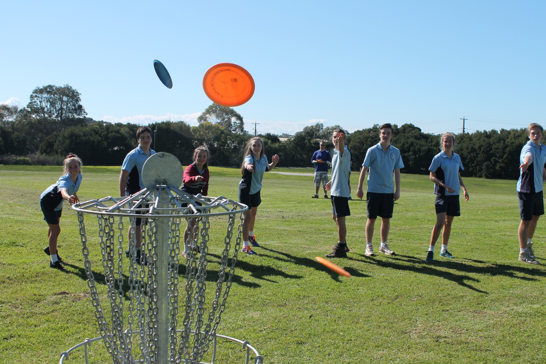 Frisbee Golf Off To A Flying Start