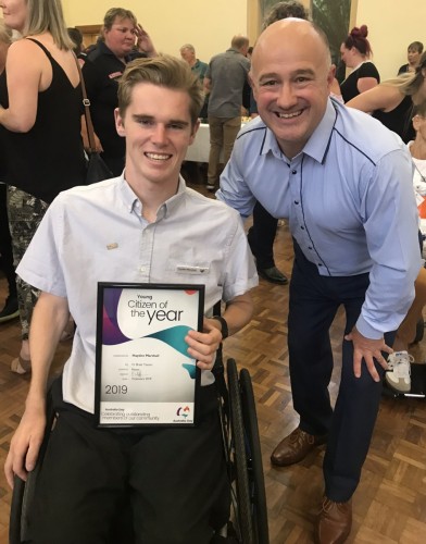 Hayden+Marshall+Young+Citizen+of+the+Year+Australia+Day+Awards