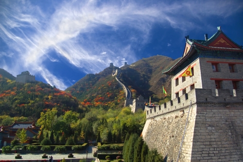 Great Wall of China - Please note, this image can only be reproduced for press and communications purposes. When using images, please credit Wendy Wu Tours. Great Wall of China