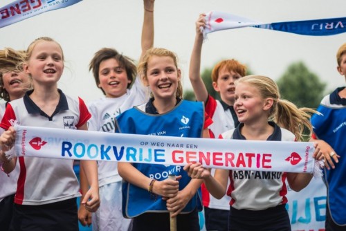 Campagnebeeld - Campagne Rookvrije Generatie Campagnebeeld