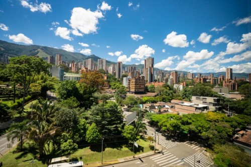 Medellín - City view of beautiful Medellin Colombia Medellín