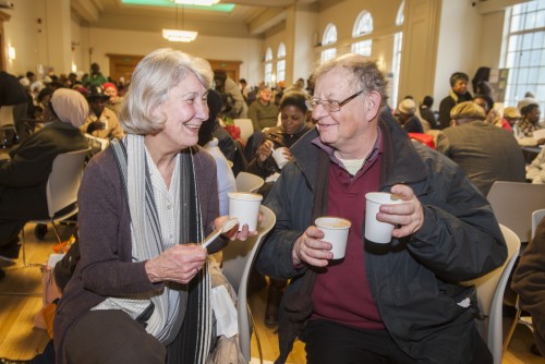 Residents at Hackney Homes 2014 Winter Warmer event Residents at Hackney Homes 2014 Winter Warmer event