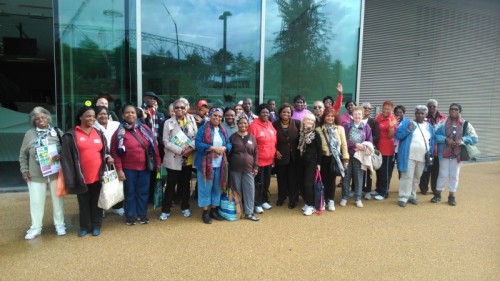Olympics visit - Residents visited the Olympic Park and took part in some of the activities available there Olympics visit