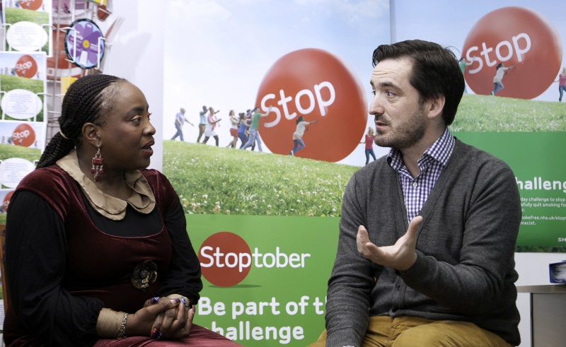 BOSEDE KUMUYI talks to Cllr Jonathan McShane about stopping smoking
