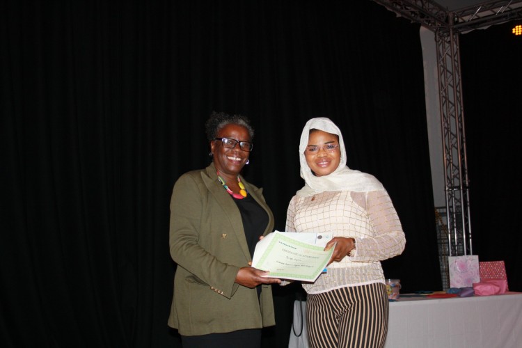 Hackney Adult Learning Festival Cllr Williams and Learner