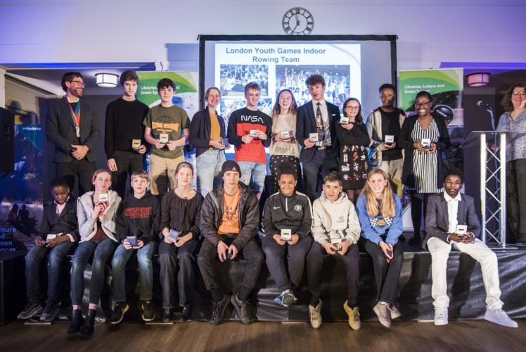 Sports Awards 2019 LYG Team Award Indoor rowing team
