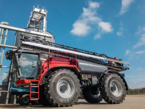 239-Michelin-AxioBib-2-tyres-Flawborough-Farms-Horsch-sprayer - Flawborough Farms is getting the best from its next-generation Horsch sprayer after switching the original equipment fitments for a set of Michelin AxioBib 2 tyres. 239-Michelin-AxioBib-2-tyres-Flawborough-Farms-Horsch-sprayer