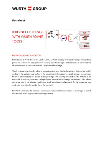 Factsheet: Networked technology
