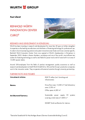 Factsheet: Curio