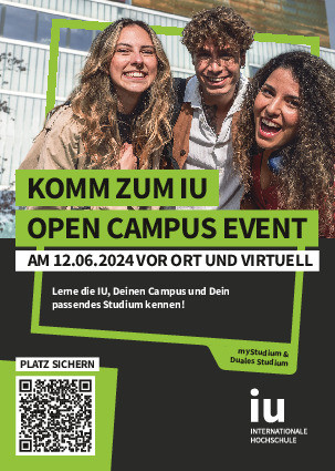 Open Campus Event am 12. Juni